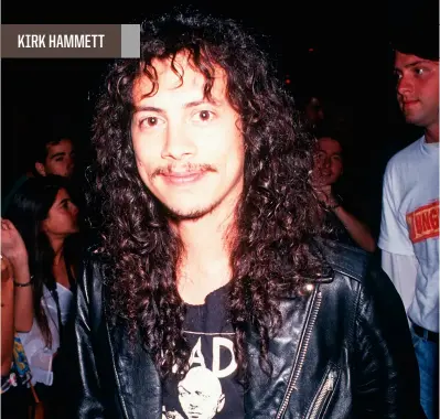  ?? above
Kirk Hammett, amanwhokno­ws his scales ??
