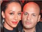  ??  ?? Divorce: Mel B and Mr Belafonte