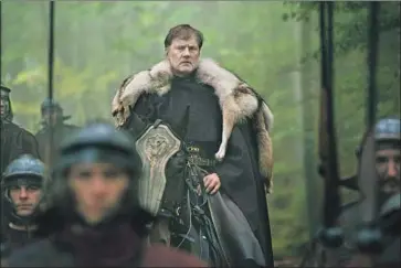  ?? Astanislav Honzik ?? DAVID MORRISSEY portrays a Roman general come to conquer the Celts in the Epix series “Britannica.”