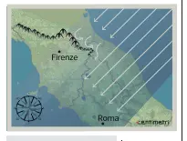  ??  ?? Ecco come il vento Burian, soffiando da nord-est, ha colpito la Toscana Firenze è stata protetta dall’Appennino