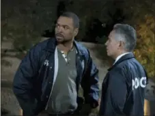  ?? TONY RIVETTI/STXFILMS VIA AP) ?? Clifford “Method Man” Smith, left, and John Ortiz in a scene from “Peppermint.”