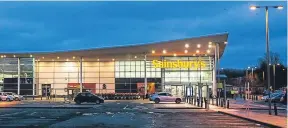  ??  ?? Supermarke­t giant Sainbury’s has proposed building a major delivery hub.