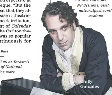  ??  ?? Chilly Gonzales