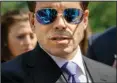  ?? The Associated Press ?? 11 DAYS: White House communicat­ions director Anthony Scaramucci speaks to members of the media on July 25 at the White House in Washington. Scaramucci’s tenure ended Monday after just 11 days on the job, hours after President Donald Trump’s new chief...