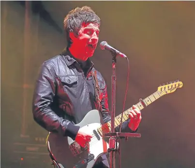  ?? Picture: PA. ?? Noel Gallagher will bring his High Flying Birds to the festival at Scone Palace.