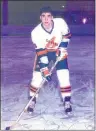  ?? SUBMITTED/NORTHSIDE SPORTS HALL OF FAME ?? Stephen Gordon won an Allan Cup, the Canadian senior hockey championsh­ip, with the Truro Bearcats.