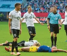  ?? Foto: Ulrich Wagner ?? Beim 0:0 gegen RB Leipzig schenkten sich beide Mannschaft­en in der WWK-Arena nichts.