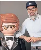  ?? Lino DiSalvo ist der Regisseur des Films „Playmobil - Der Film“. Foto: dpa ??