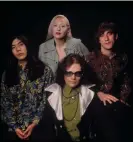  ?? Paul Natkin/Getty Images ?? Smashing Pumpkins in 1991 … (clockwise from left) James Iha, D’Arcy Wretzky, Jimmy Chamberlin and Billy Corgan. Photograph: