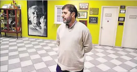  ??  ?? PEREIRA. El titular de la central obrera se entrevistó con sectores del Frente Amplio para sondear si tiene respaldo en su candidatur­a.