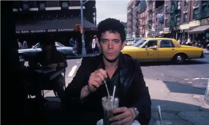  ??  ?? Native New Yorker … Lou Reed in Greenwich Village, 1982. Photograph: Waring Abbott/Getty Images