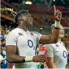  ??  ?? Maro Itoje, England’s rising star, could be a key man in the British and Irish Lions’ forward pack.