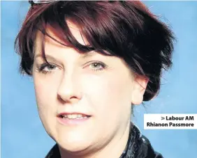  ??  ?? > Labour AM Rhianon Passmore