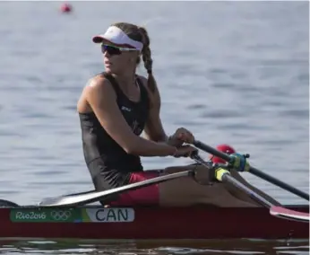  ?? LUCAS OLENIUK/TORONTO STAR ?? Carling Zeeman might not peak until the Tokyo Olympics four years from now, but there are some who think the 25-year-old single sculler could contend for a medal in Rio.