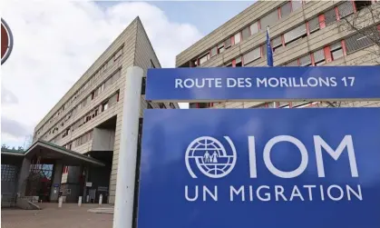  ?? Photograph: Newscom/Alamy ?? The IOM said the deaths showed ‘the urgent need to address the challenges of irregular migration’.
