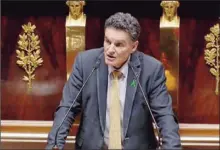  ??  ?? Le député Paul Molac intervenan­t à l’Assemblée nationale.