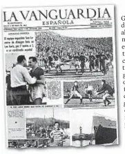  ??  ?? La Vanguardia del 2 de enero de 1947