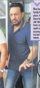  ?? PHOTO: PRODIP GUHA/HT ?? Shera runs an agency that provides security to highprofil­e clients, including internatio­nal names. He travelled with Justin Bieber on the popstar’s visit to India in May 2017