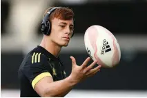  ?? Photo / Getty Images ?? Ruben Love has had only five minutes of Super Rugby.