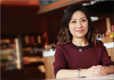  ?? PARKER ZHENG / CHINA DAILY ?? Josephine Lam Potung, vice-chairman of sky100 Hong Kong Observatio­n Deck, has a straightfo­rward recipe for building a strong team — share vision, empower and create trust.