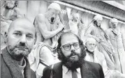  ?? GETTY IMAGES ?? American Beat poets Lawrence Ferlinghet­ti (left) and Allen Ginsberg in London on June 11, 1965.