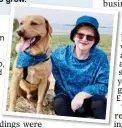  ?? ?? CAREER: Ex-nurse Kim O’Donnell, with her labrador Leo, was inspired to set up a pet firm