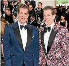  ?? PHOTO: AP ?? Former Olympic rowers Tyler, left, and Cameron Winklevoss have amassed the largest publicly disclosed stake in Bitcoin.