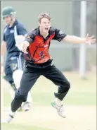  ??  ?? A new chapter: Talented paceman Jackson McLay was announced as Kyabram’s new A-grade coach.
