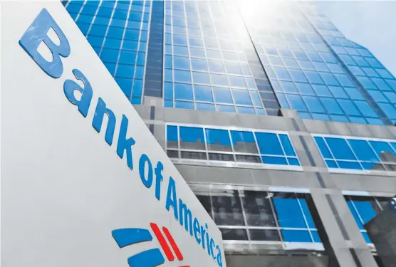  ??  ?? El corporativ­o de Bank of America en Kansas City.