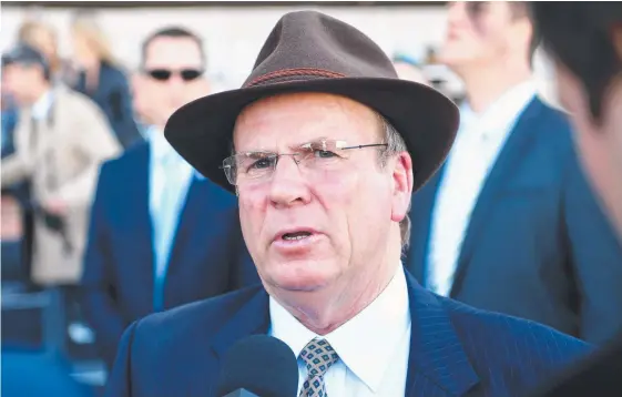  ?? Picture: AAP IMAGE ?? Melbourne trainer Robert Smerdon is one of five implicated after one of the biggest probes in racing history.