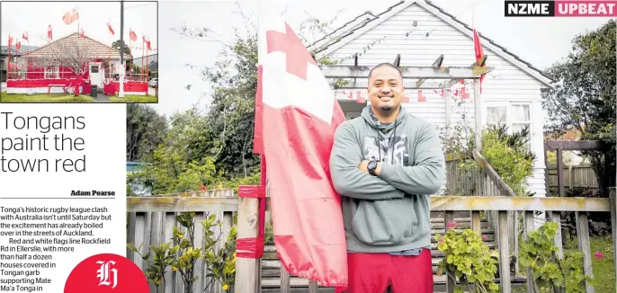  ?? Photo / Michael Craig ?? Darren Lole is off to the rugby league to back Tonga and says community support will be huge.