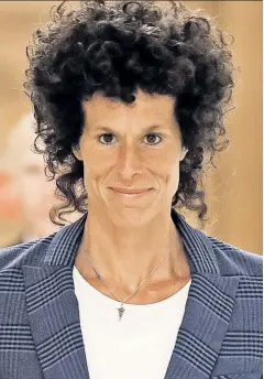  ??  ?? HOME STRETCH: Accuser Andrea Constand leaves the courtroom during a break in the trial of Bill Cosby, who was joined in court on Monday by his wife, Camille, for the first time.