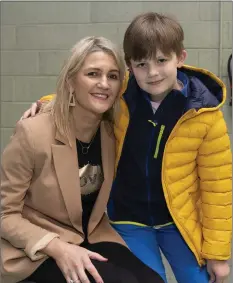  ?? Photos by Domnick Walsh ?? Ryan Murphy and mom Louise at the fashion show in Causeway on Friday night.