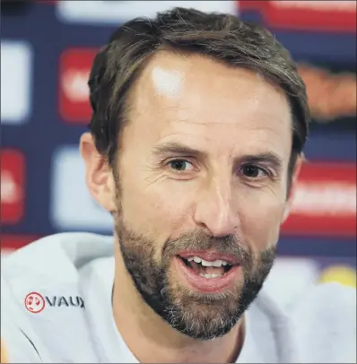 ??  ?? England manager Gareth Southgate will employ similar tactics used by Terry Venables at Euro 96 to help his players in Russia.