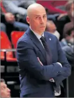  ?? ?? Joan Peñarroya, en el Valencia Basket.