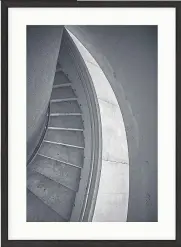  ??  ?? Monochrome Staircase art print, £15, Abstract House.