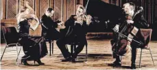  ?? FOTO: MAT HENNEK ?? Das Fauré-Quartett wurde 1995 in Karlsruhe gegründet.