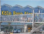  ?? FOTO: FLUGHAFEN ?? Allein zur Rückreisew­elle am Ferienende werden rund 133.000 Passagiere in Köln/ Bonn erwartet.