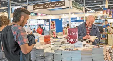  ?? CEDOC PERFIL ?? RITMO. La Feria del Libro es un momento de excepción para la industria, muy castigada el año pasado.