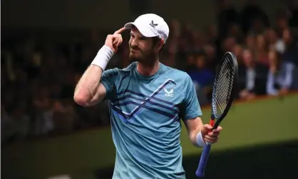  ?? ?? Andy Murray was unable to follow up his good win over top seed Jannik Sinner. Photograph: IBL/Shuttersto­ck