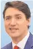  ??  ?? Prime Minister Justin Trudeau