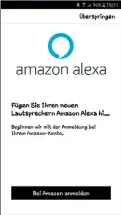  ??  ?? Am Ende des Setup-Vorgangs wird der Speaker mit dem Sprachassi­stenten verknüpft. Die Feinjustie­rung erfolgt in der Alexa-App.