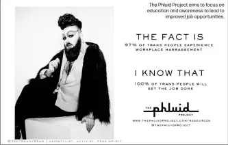  ??  ?? The Phluid Project aims to focus on education and awareness to lead to
improved job opportunit­ies.