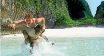  ??  ?? Leonardo DiCaprio’s movie many tourists. put Maya Bay on the must-visit list for