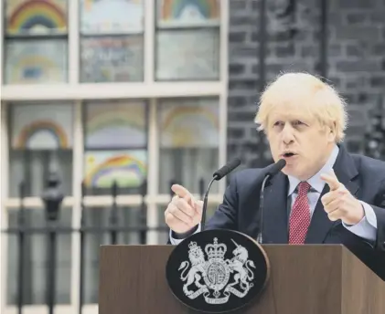  ??  ?? 0 Boris Johnson may already be thinking about reverting to the liberal Conservati­sm he once espoused