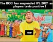  ??  ?? Ignore_negativity_mem es @IgnoreMeme­s: #iplsuspend­ed
#IPL2021