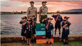  ?? FACEBOOK BOYS SCOUTS OF AMERICA ?? La organizaci­ón Boy Scouts tiene 110 años de historia y 2,2 millones de miembros de entre 5 y 21 años.