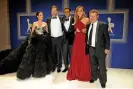  ?? Photograph: Joe Castro/AAP ?? Carrie Bickmore, second from right, with the cast of The Project in 2017.