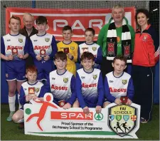  ??  ?? Monastery Ardee, winners of the Boys C Section in the Louth qualifiers for the FAI Schools North Leinster five-a-side.