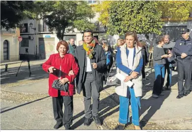  ?? JOSÉ VELASCO/ PHOTOGRAPH­ERSSPORTS ?? El alcalde y la concejal de Movilidad han visitado la zona.